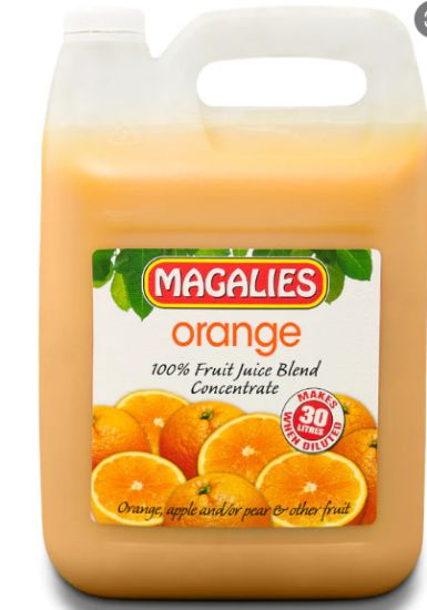 Picture of Juice Magalies Orange Concentrate 100% 5L