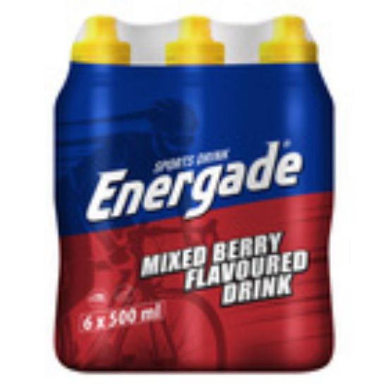 Picture of C/Drink Energade M/Berries 6x500ml
