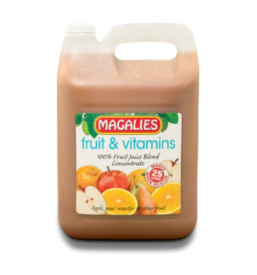 Picture of Juice Magalies Five Fruits Concentrate 100% 1+4 5L