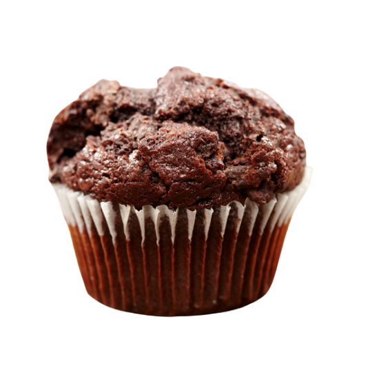 Picture of Muffin Flowrapped Jumbo Chocolate (30)