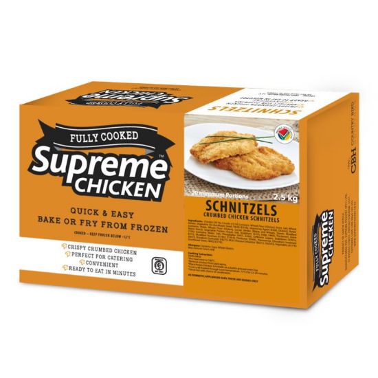 Picture of Chicken Schnitzel Supreme 2.5kg