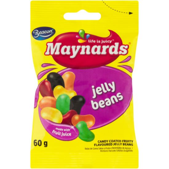 Picture of Sweets Maynards Frt Jelly Beans 60g each