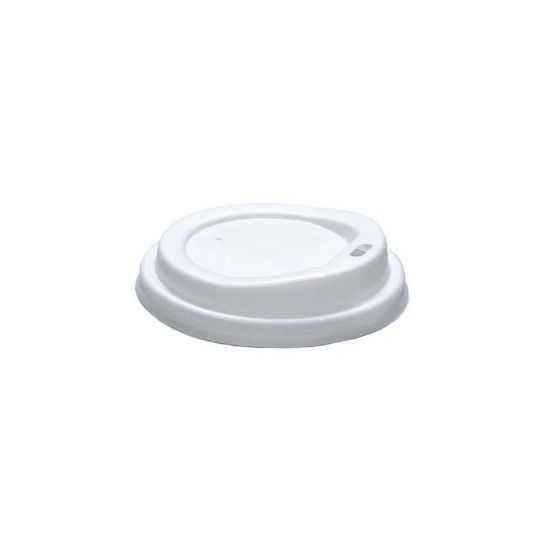 Picture of PET Lids Coffee to Go White 250ml 50's