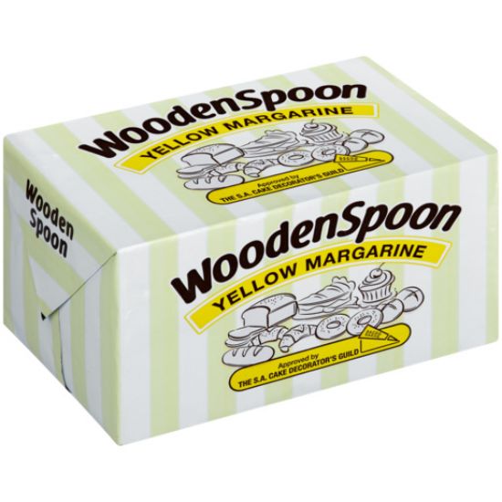 Picture of Margerine Wooden Spoon Yellow 500g