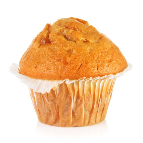 Picture of Muffin Flowrapped Std Caramel Fudge (36)