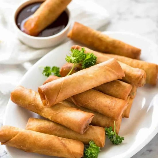 Picture of Kims Springroll C/T Chicken Flavour 80's