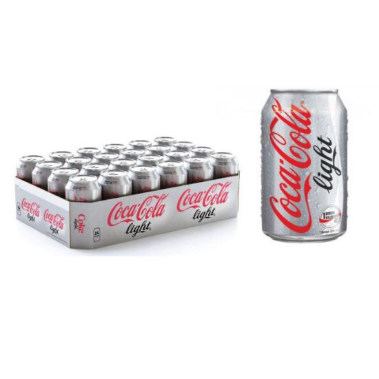Picture of C/D Coke Light Can 24 x 330ml