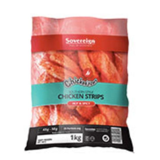 Picture of Chicken Strips Spicy Crumbed 1kg
