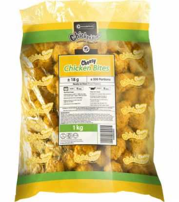 Show details for Chicken Cheesy Bites Crumbed 6kg Sov Picture of Chicken Cheesy Bites Crumbed 6kg Sov