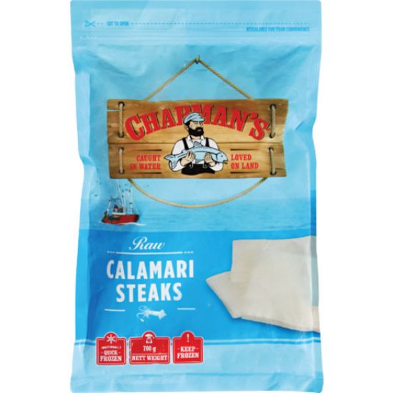 Picture of Calamari Steak Chapmans 700g