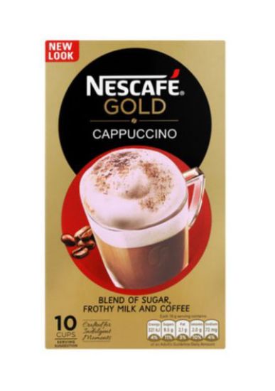 Picture of Coffee Nescafe Cappuccino Orgl Gold 10 x (10 x18g)