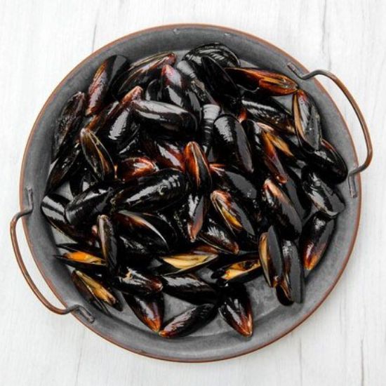 Picture of Mussels Whole Shell Cooked 50/70 454g