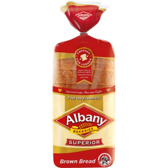 Picture of Bread Brown Superior Albany 700g