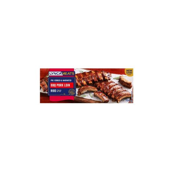 Picture of Pork Loin Rib BBQ Marinated Lynca 10 x 750g