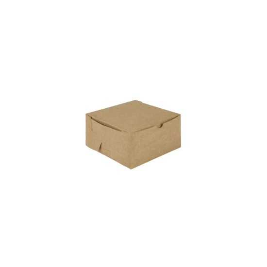 Picture of Cake Box 5 x 5 x 2.5 Kraft (100)