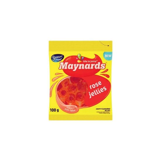 Picture of Sweets Maynards Rose Jellies 24 x 100g