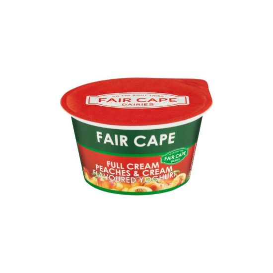 Picture of Yoghurt Faircape PEACH & Cream 175g