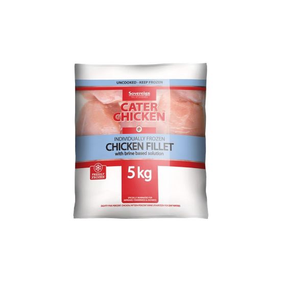 Picture of Chicken Cater Breast Fillet IQF Sovereign 5kg