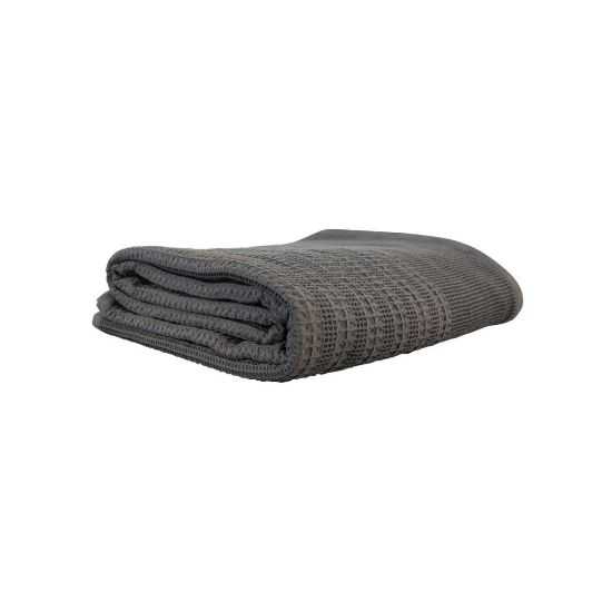 Picture of PFD Nortex Waffle Throw Dark Grey 210 x 230