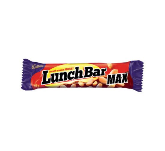 Picture of Sweets Lunch Bar Max Bar 62g Each
