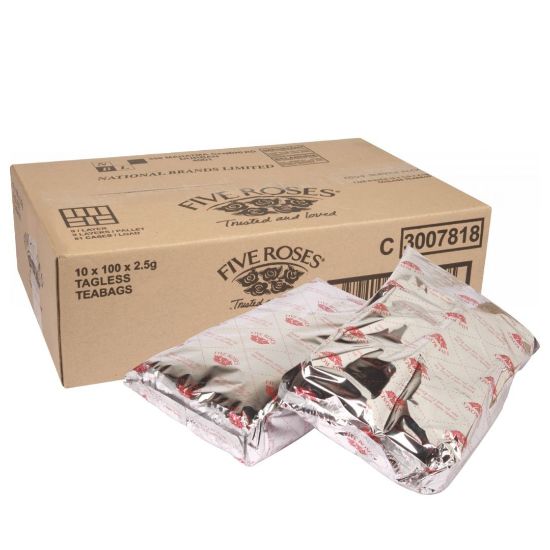 Picture of Tea Five Roses Original Tagless 2 x 100's