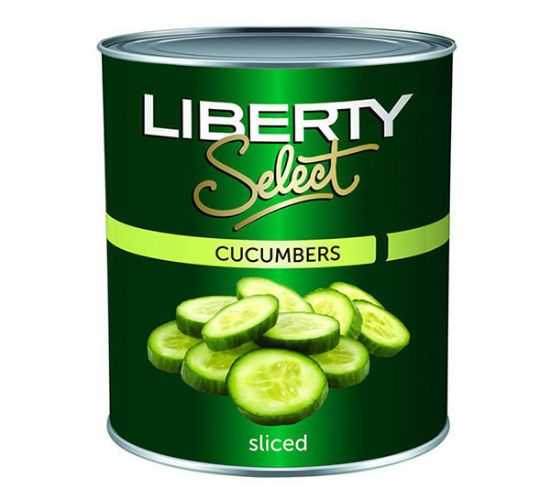Picture of Cucumbers Sliced Liberty/Craft 2.5kg