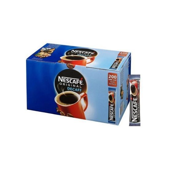 Picture of Coffee Nescafe Decaf Sticks Box (200)