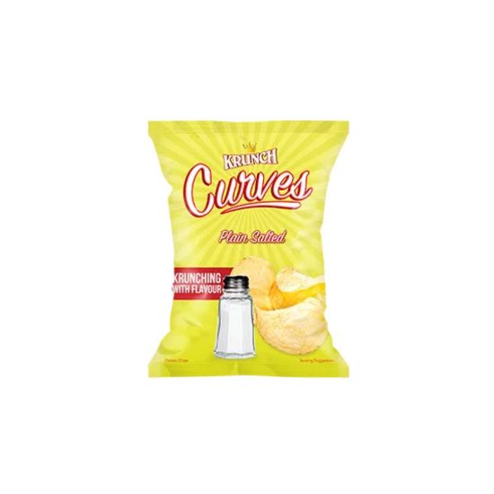 Picture of Snack Curves Chips Plain Salted 125g