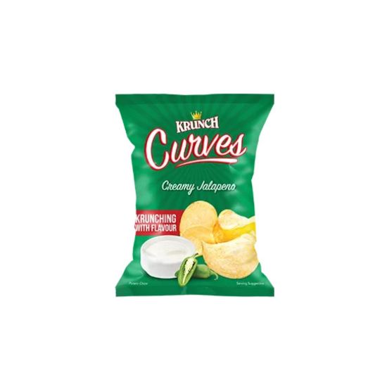 Picture of Snack Curves Chips Creamy Jalapeno 125g
