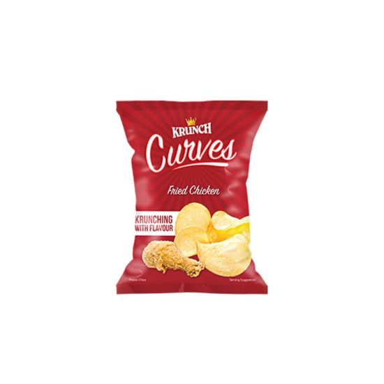 Picture of Snack Curves Chips Fried Chicken 125g