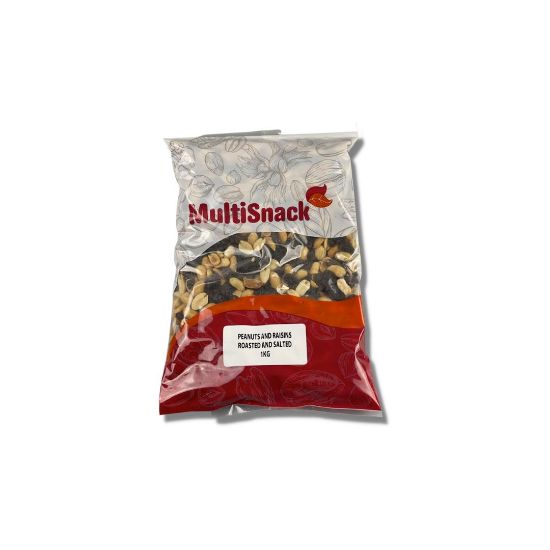 Picture of Snacks Peanuts & Raisins Roasted 1kg