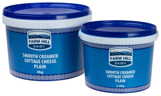 Picture of Cheese Creamed Cottage Farmhill 2.5kg (Blue Lid]