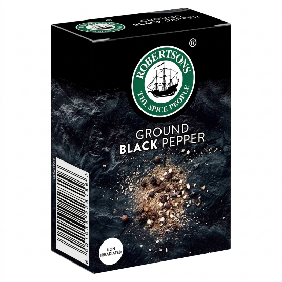 Picture of Spice Black Pepper Fine Robertson 50g