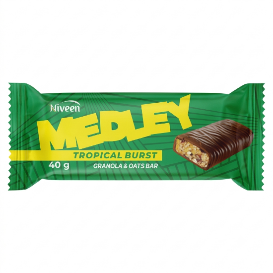 Picture of Sweets  Medley Granola Tropical Blast Bar  40g